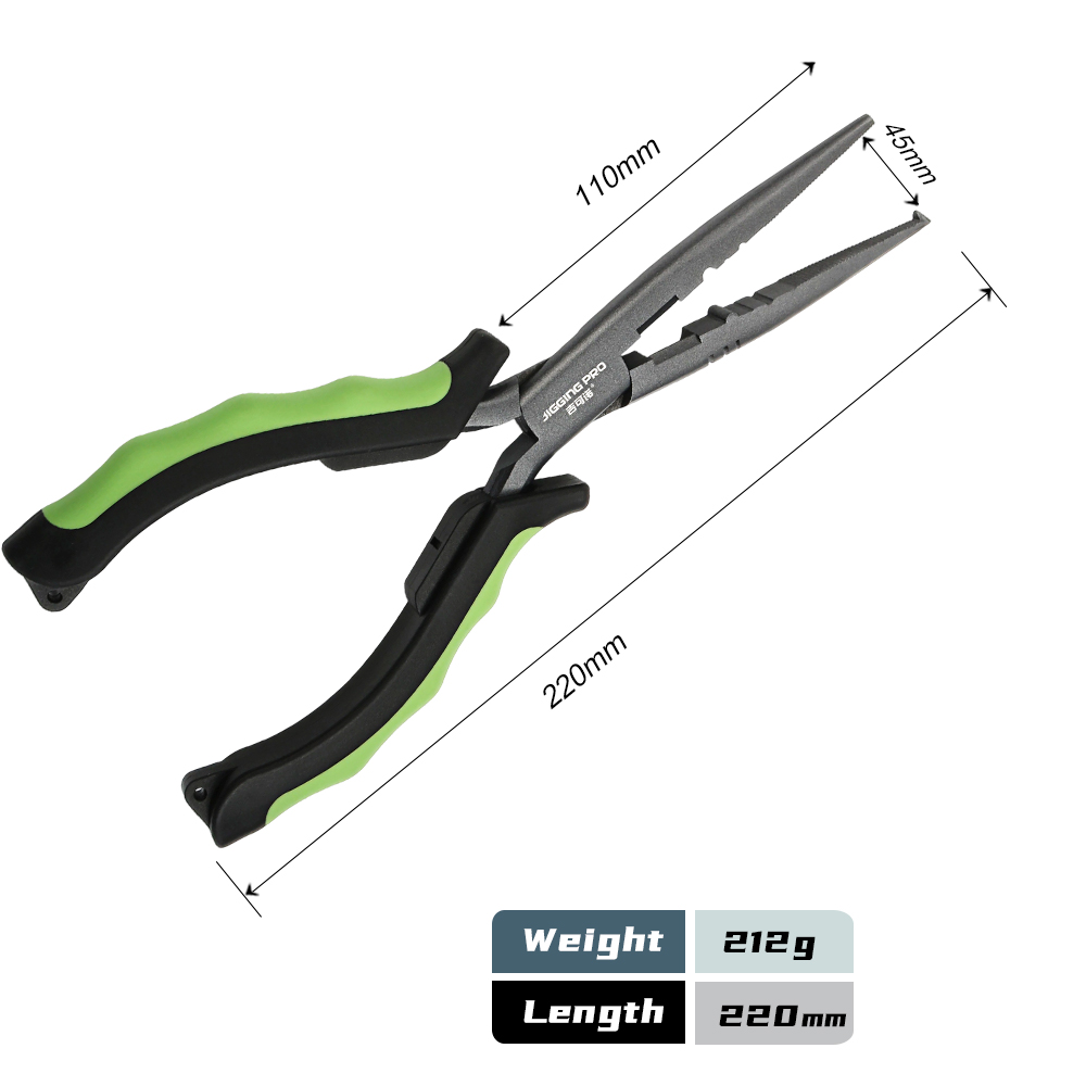 Рыболовные плоскогубцы JIGGING – обзор и цена Freshwater Line